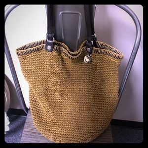 Brighton Mesh Straw shoulder bag